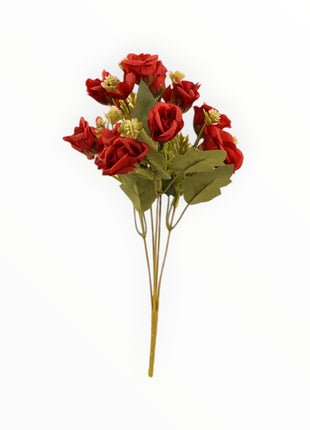 Ramo de Rosa Mini x10 c/ Hortensia