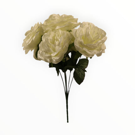 Rosa Abierta Italiana Satín x6