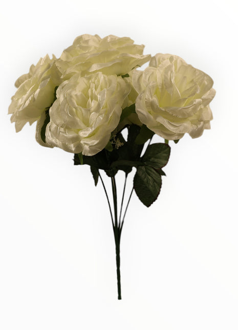 Rosa Abierta Italiana Satín x6
