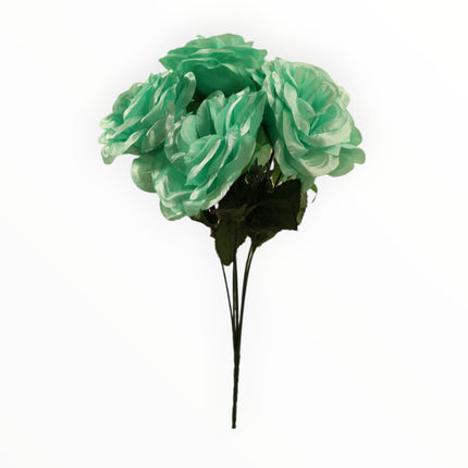 Rosa Abierta Italiana Satín x6