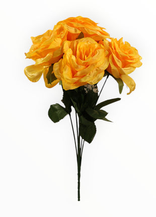 Rosa Abierta Italiana Satín x6
