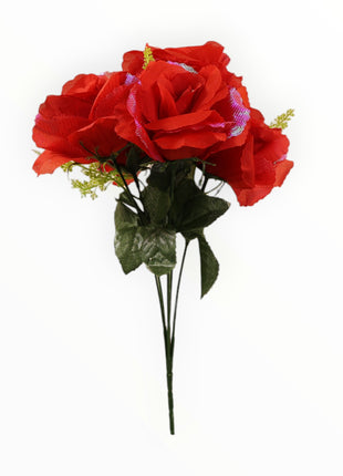 Rosa Abierta Ponge Tornasol Gipso x6