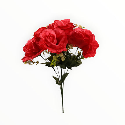 Ramo Rosa x6 c/ follaje