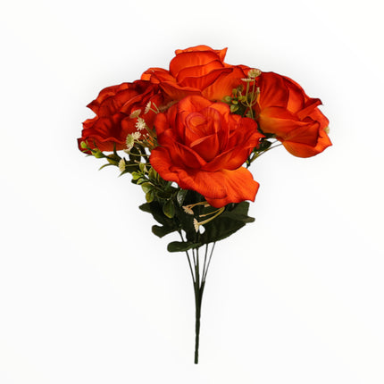 Ramo Rosa x6 c/ follaje