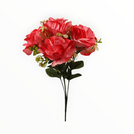 Ramo Rosa x6 c/ follaje