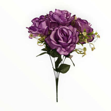 Ramo Rosa x6 c/ follaje