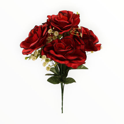 Ramo Rosa x6 c/ follaje