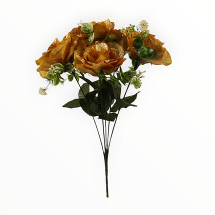 Ramo Rosa x5 c/ follaje