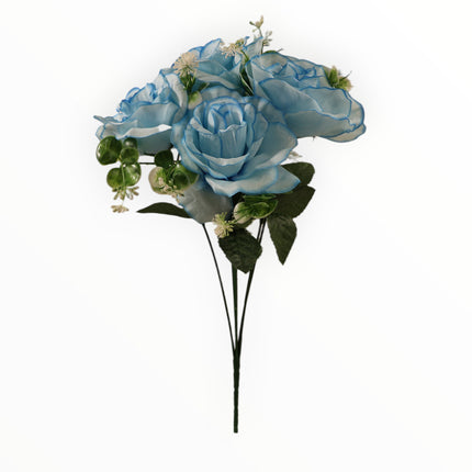 Ramo Rosa x5 c/ follaje