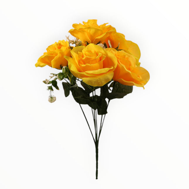 Ramo Rosa x5 c/ follaje