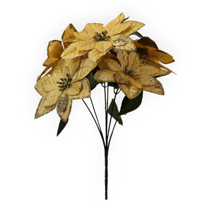 Noche Buena Metalica con Diamantina x6