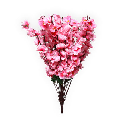 Ramo de Flores Artificiales de Durazno x24