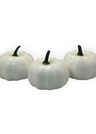 Set de Calabazas Blancas x3 Piezas