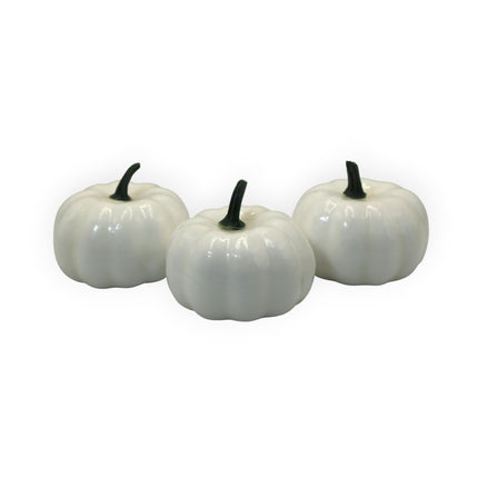 Set de Calabazas Blancas x3 Piezas