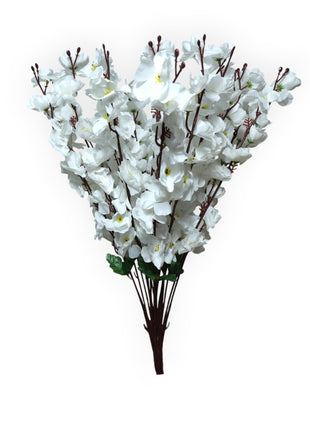 Ramo de Flores Artificiales de Durazno x24