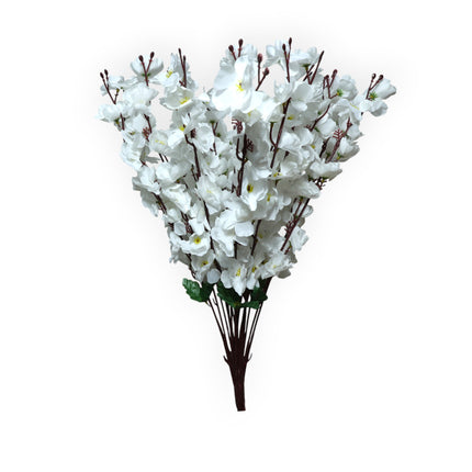 Ramo de Flores Artificiales de Durazno x24