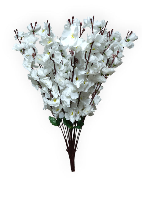 Ramo de Flores Artificiales de Durazno x24