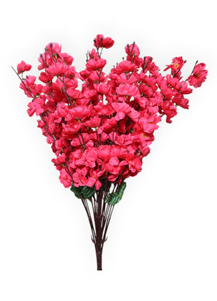 Ramo de Flores Artificiales de Durazno x24
