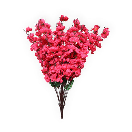 Ramo de Flores Artificiales de Durazno x24