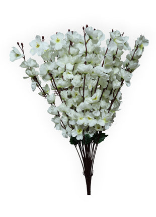 Ramo de Flores Artificiales de Durazno x24