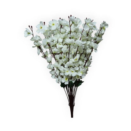 Ramo de Flores Artificiales de Durazno x24