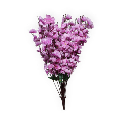 Ramo de Flores Artificiales de Durazno x24