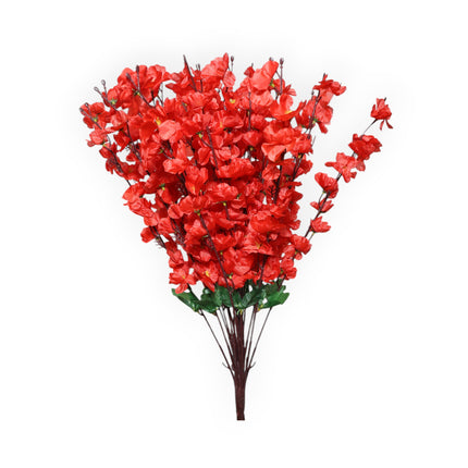 Ramo de Flores Artificiales de Durazno x24