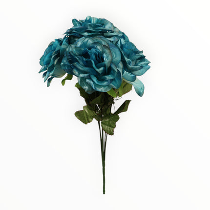 Rosa Abierta Italiana Satín x6