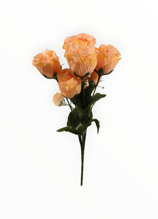Rosa Capullo Petalo de Col con Gipso X6