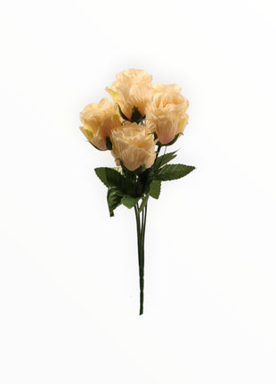Rosa Capullo Petalo de Col con Gipso X6