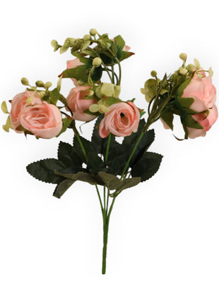 Rosa Botón x5 F. P. Lenteja