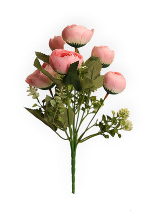 Ramo Peonia X7 con Loto y Hoja