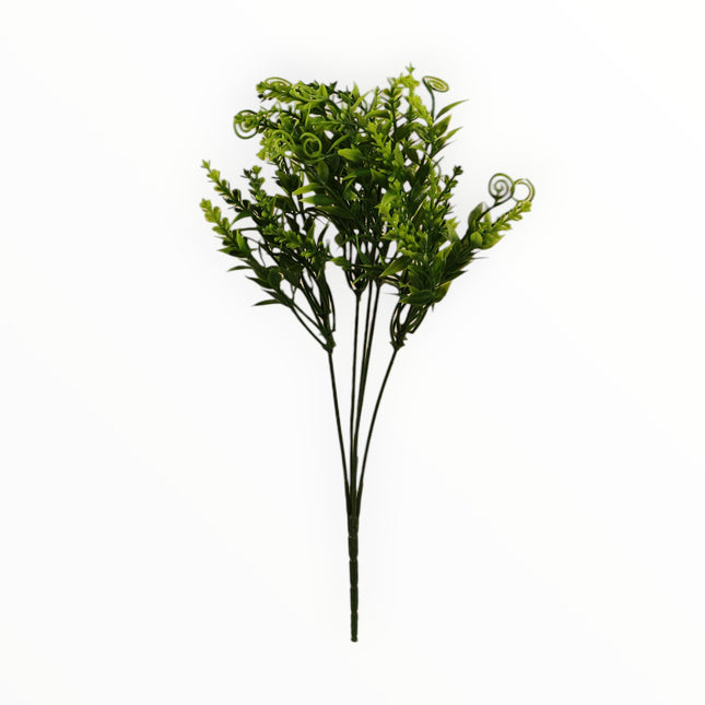 Follaje Arbusto con Espirales