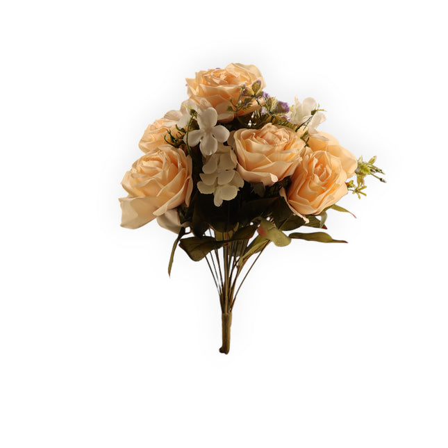 Ramo de Rosas Artificiales x18