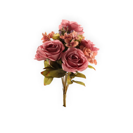 Ramo de Rosas Artificiales x18