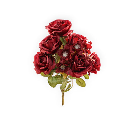 Ramo de Rosas Artificiales x11